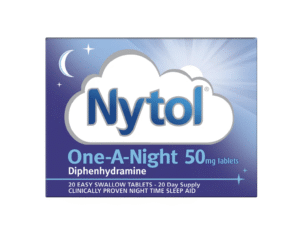 Nytol One-A-Night 50mg Tablets (Pack of 20)