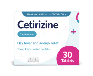 Cetirizine 10mg Tablets (Pack of 30)