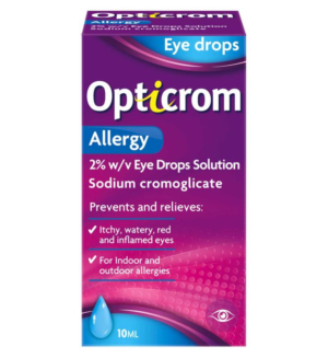 Opticrom Allergy 2% Eye Drops 10ml