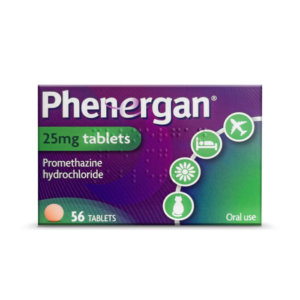 Phenergan 25mg Tablets (Pack of 56)